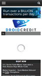 Mobile Screenshot of droidcredit.com